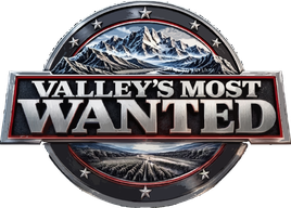 Valley's Most Wanted badge, in colour